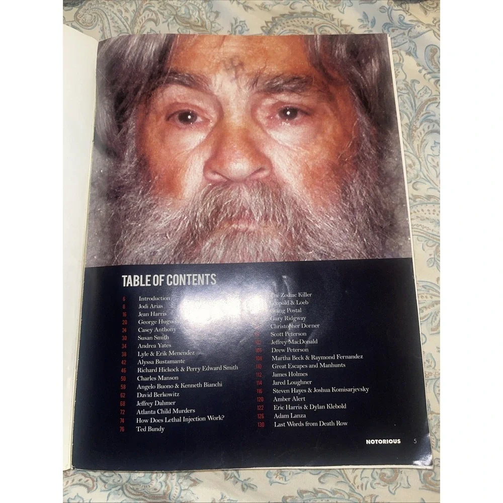 Media Source Presents:‎ NOTORIOUS Infamous Criminal Minds 2013 Issue Magazine